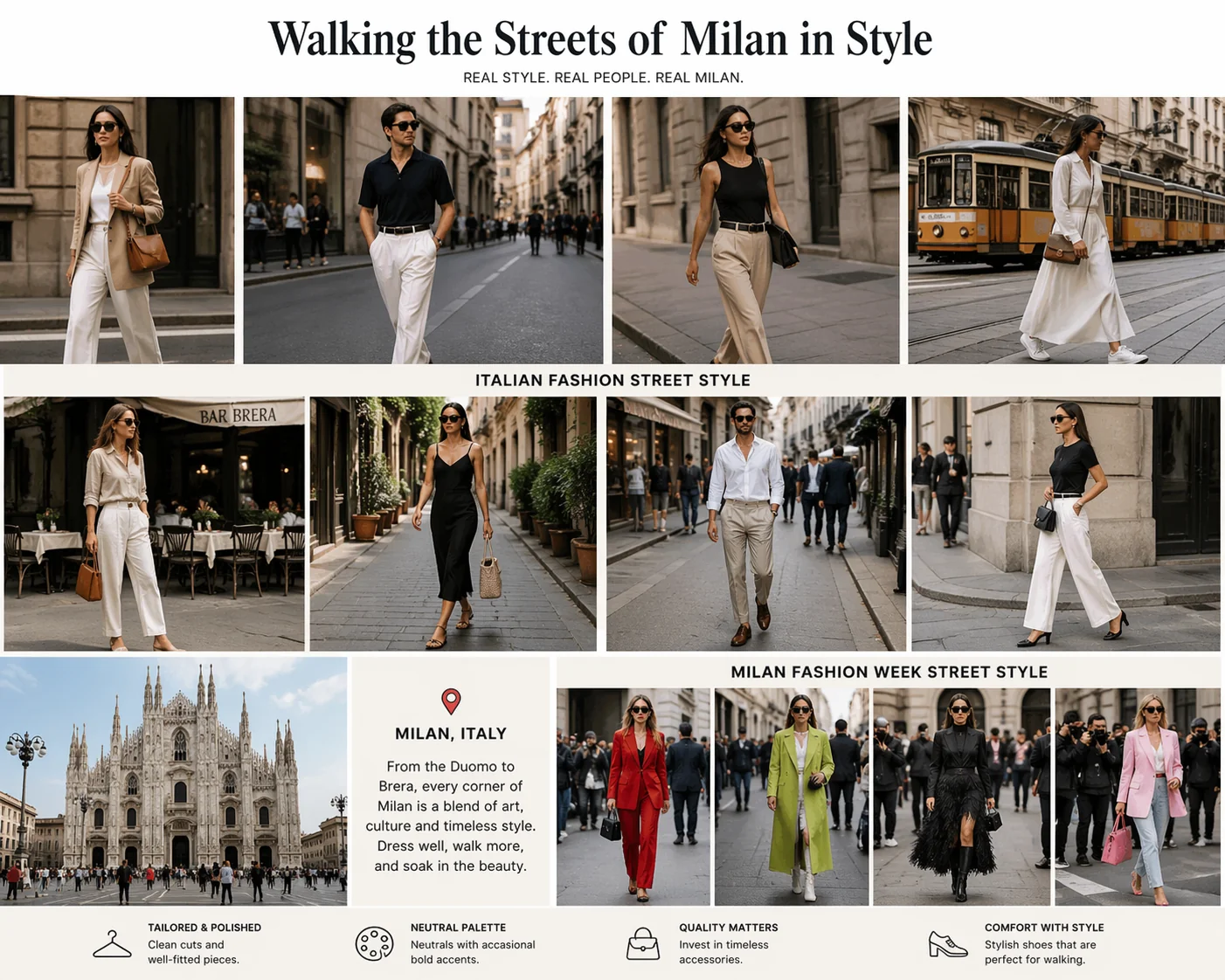 Walking the Streets of Milan in Style: A Traveler's Fashion Guide